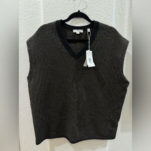 Vince wool/cashmere sweater vest